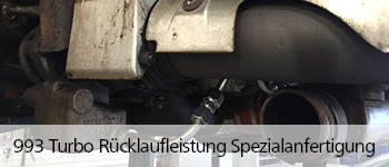 993 Turbo Rücklaufleiste  - Cartek Porsche Werkstatt Hannover